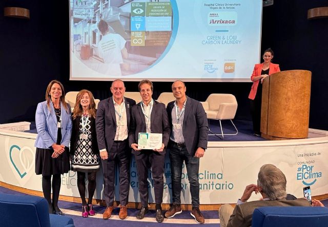 La lavandería de la Arrixaca es premiada como una de las diez mejores iniciativas nacionales de descarbonización en el sector de la salud - 1, Foto 1