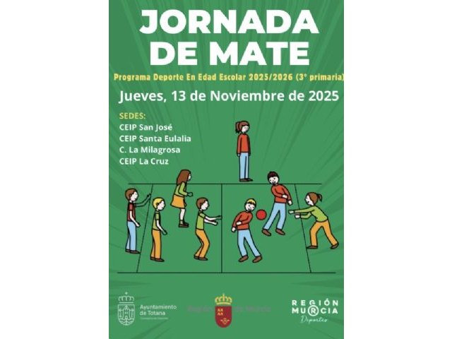 La Jornada de Mate Escolar tendrá lugar mañana 13 de noviembre, Foto 1