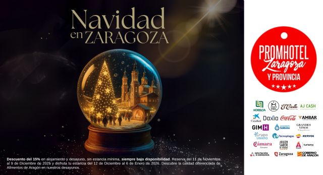 Horeca Hoteles Zaragoza lanza su tradicional campaña de descuentos para recuperar la autenticidad de la Navidad - 1, Foto 1