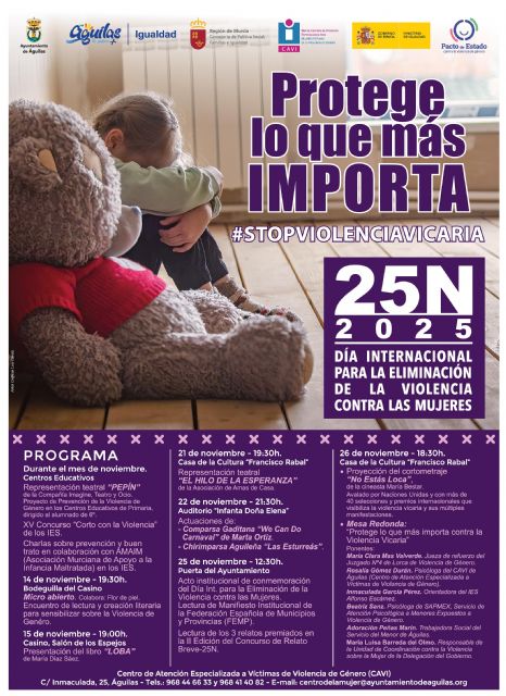 Protege lo que más importa, lema de la campa&ntilde;a de la Concejalía de Igualdad con motivo del 25N - 2, Foto 2