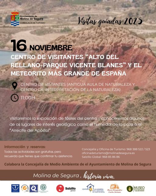El Gobierno local organiza una visita guiada gratuita al Centro de Visitantes Alto del RellanoParque Vicente Blanes y al meteorito más grande de España - 1, Foto 1