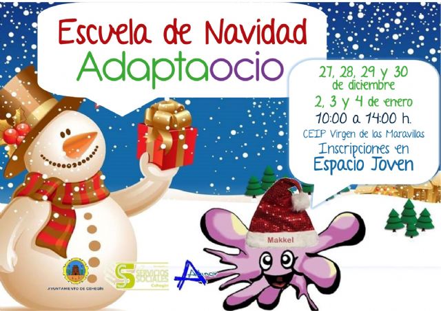 El Ayuntamiento realiza una nueva Escuela Adaptaocio de Navidad 2016 para personas con discapacidad - 1, Foto 1