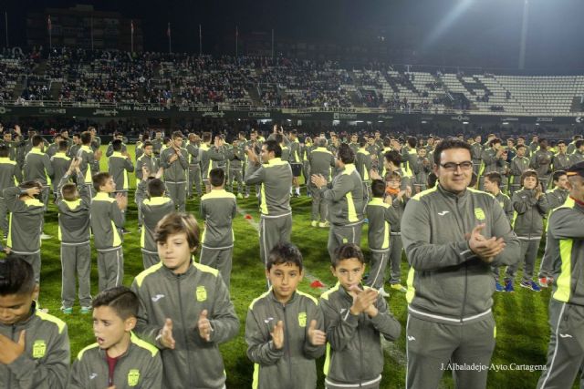 El Cartagena FC presenta a los mas de 450 niños de su cantera - 1, Foto 1
