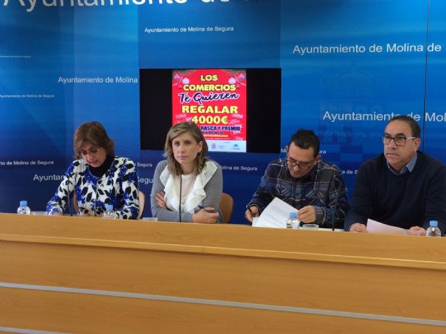 El Ayuntamiento de Molina de Segura y la asociación COM-PRO ponen en marcha la campaña navideña LOS COMERCIOS DE MOLINA DE SEGURA TE QUIEREN REGALAR 4.000 EUROS - 2, Foto 2