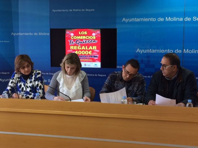 El Ayuntamiento de Molina de Segura y la asociación COM-PRO ponen en marcha la campaña navideña LOS COMERCIOS DE MOLINA DE SEGURA TE QUIEREN REGALAR 4.000 EUROS - 3, Foto 3