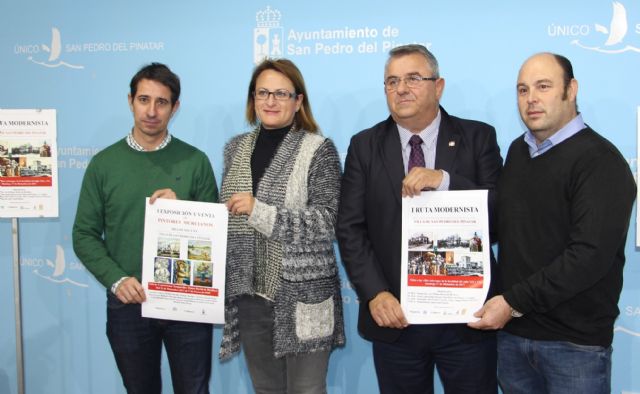 San Pedro del Pinatar acoge una exposición de pintores murcianos y su primera ruta modernista - 2, Foto 2