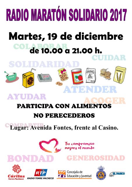 Radio Maratón Solidario a beneficio de Cáritas Torre-Pacheco - 1, Foto 1