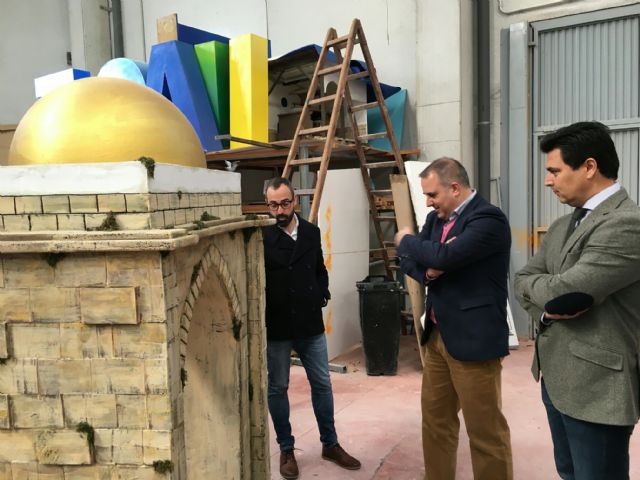 El director general de Artesanía, Francisco Abril visitó las cocinas del nuevo Belén de España - 2, Foto 2