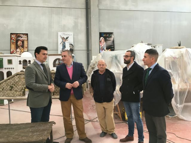 El director general de Artesanía, Francisco Abril visitó las cocinas del nuevo Belén de España - 3, Foto 3
