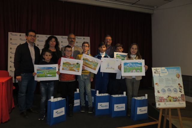 Seis escolares caravaqueños, premiados en el concurso del 'Día Mundial del Agua' de Aqualia - 1, Foto 1