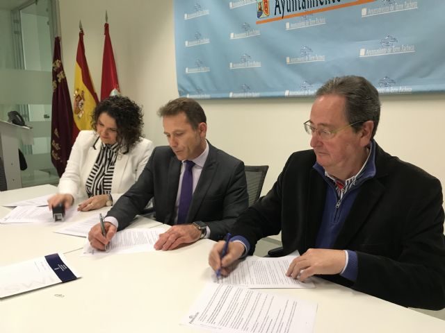 El Ayuntamiento de Torre Pacheco y Aidemar firman Convenio de Colaboración - 3, Foto 3
