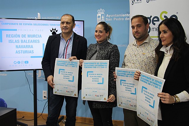 Presentados los Nacionales Sub-17 y Sub-15 de fútbol femenino en San Pedro - 1, Foto 1