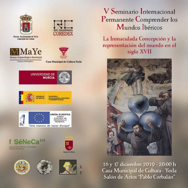 El V Seminario Internacional 'Comprender los Mundos Ibéricos' tratará sobre la Inmaculada Concepción - 4, Foto 4