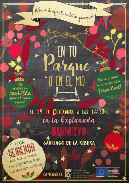 “En tu parque o en el mío” despide el año con una edición de Navidad y la visita de Papá Noel - 2, Foto 2