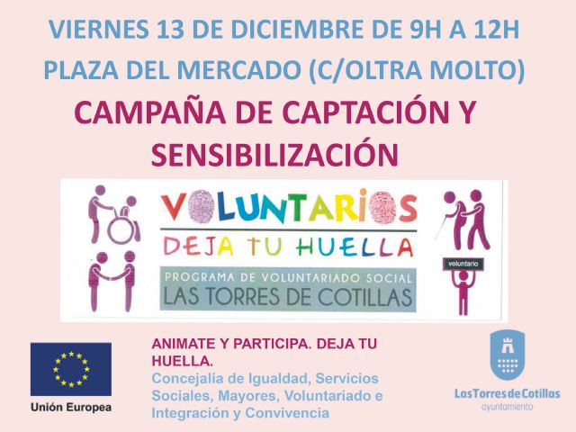 El Ayuntamiento desarrolla una campaña de sensibilización sobre el servicio municipal de voluntariado - 1, Foto 1