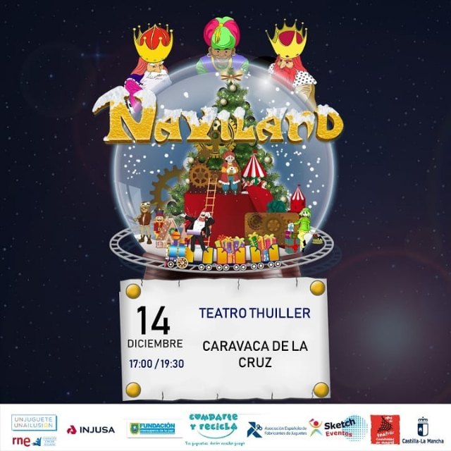 Naviland. El lugar donde viven los Reyes Magos abre este sábado el telón navideño del teatro Thuillier - 1, Foto 1