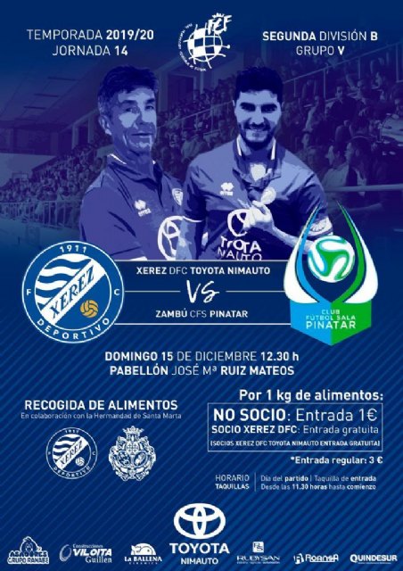 Vuelve la liga, Zambú CFS Pinatar quiere seguir puntuando - 1, Foto 1