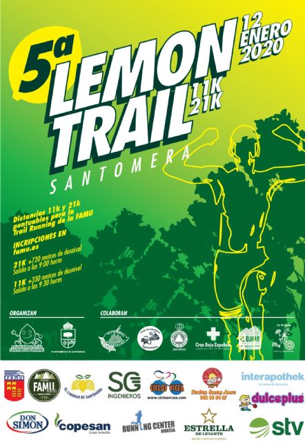 El 12 de enero, el Trail Tour FAMU 2020 arranca en Santomera - 1, Foto 1