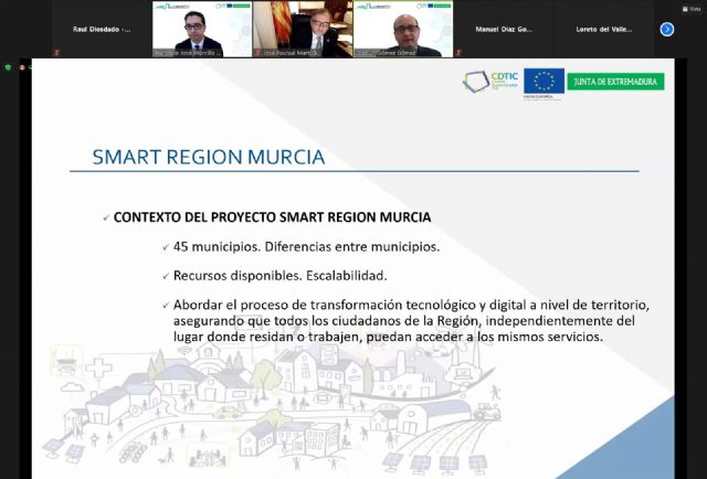 La Comunidad expone su proyecto 'Smart Region' en un foro nacional sobre digitalización de áreas rurales - 1, Foto 1