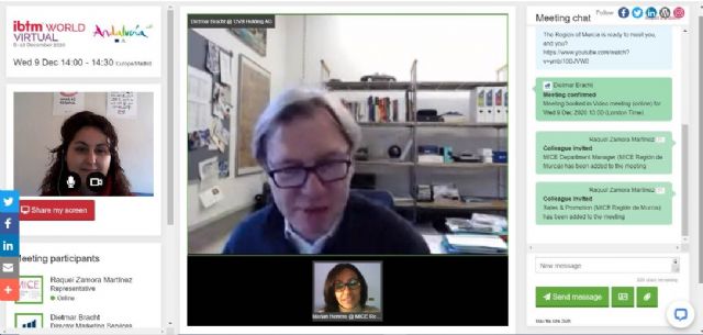 La Región participa en feria IBTM World para impulsar su oferta de congresos y eventos - 1, Foto 1