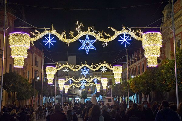 Así son las luces de Navidad en Sevilla.2021 - 2, Foto 2