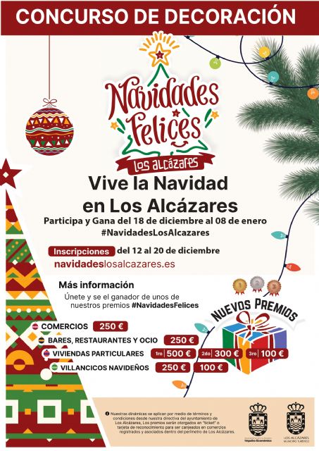 Los Alcázares premiará las mejores decoraciones navideñas - 2, Foto 2