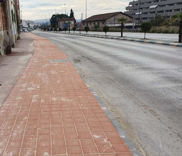 El Ayuntamiento de Molina de Segura invierte 495.979 euros en las obras de ampliación de aceras y mejora de accesibilidad, en el marco de los fondos europeos Next Generation - 1, Foto 1