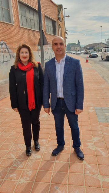 El Ayuntamiento de Molina de Segura invierte 495.979 euros en las obras de ampliación de aceras y mejora de accesibilidad, en el marco de los fondos europeos Next Generation - 3, Foto 3