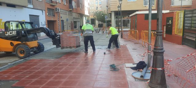 El Ayuntamiento de Molina de Segura invierte 495.979 euros en las obras de ampliación de aceras y mejora de accesibilidad, en el marco de los fondos europeos Next Generation - 5, Foto 5