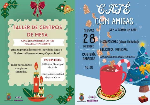 Mujer e Igualdad organiza actividades de convivencia y ocio esta Navidad - 1, Foto 1