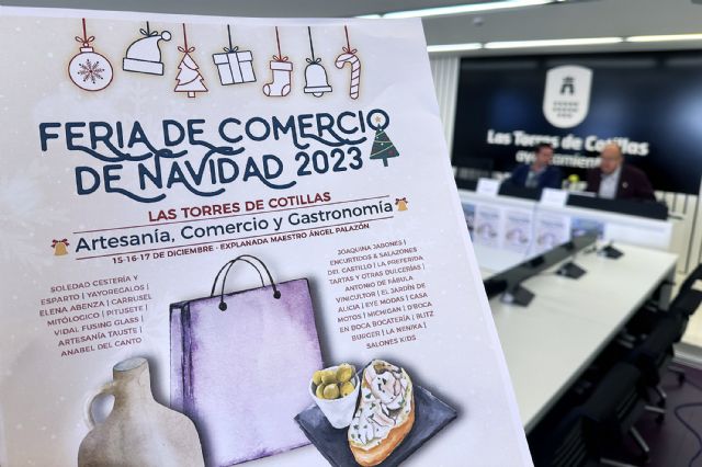 Artesanía, comercio y gastronomía en la feria navideña de Las Torres de Cotillas - 1, Foto 1
