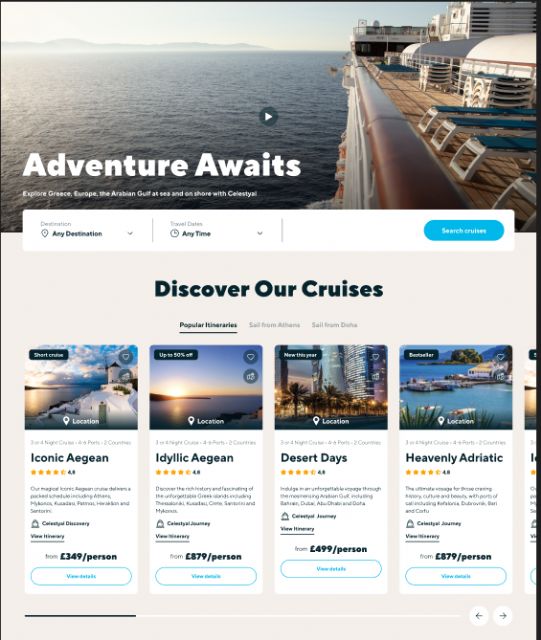 Celestyal presenta su nueva web enfocada al cliente - 2, Foto 2