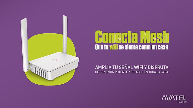Avatel lanza “Conecta Mesh” para garantizar una cobertura potente y estable en todo el hogar - 1, Foto 1