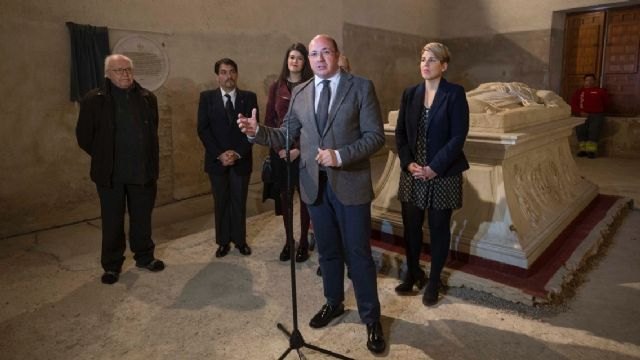 Pedro Antonio Sánchez: La Iglesia de San Esteban es parte del patrimonio cultural que estamos recuperando para abrirlo al uso de toda la sociedad - 2, Foto 2