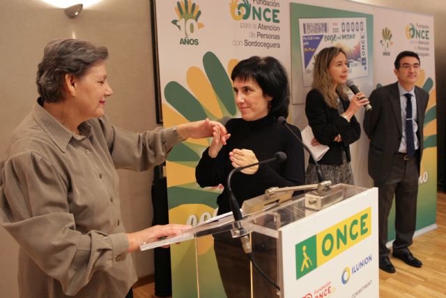 La Fundación ONCE de Atención a Personas con Sordoceguera (FOAPS) cumple 10 años en el cupón - 1, Foto 1