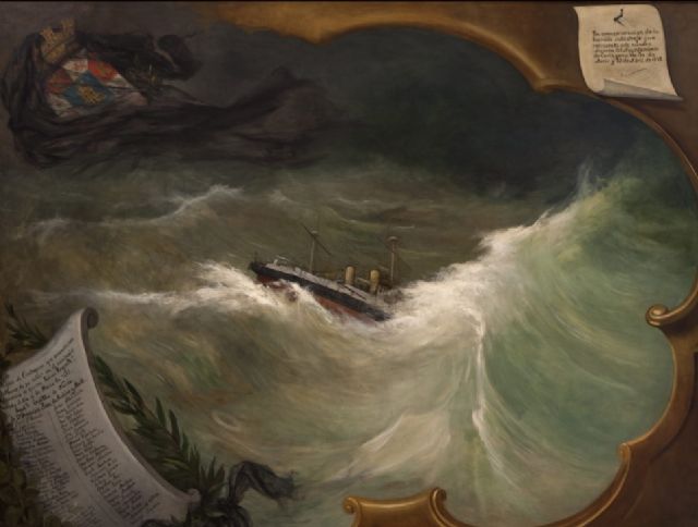 Cs Cartagena propone que se ponga en marcha una campaña de restauración del fondo pictórico del Ayuntamiento - 2, Foto 2