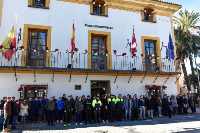 Homenaje del Ayuntamiento de Archena al policía fallecido - 2, Foto 2