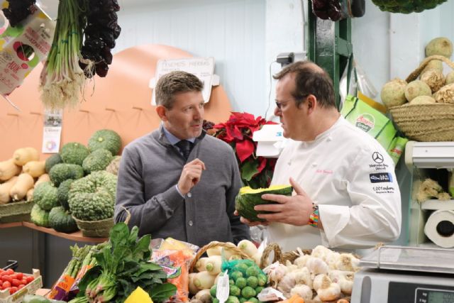 El chef Pablo González-Conejero pone el broche final a los talleres gastronómicos del mercado de Verónicas - 2, Foto 2