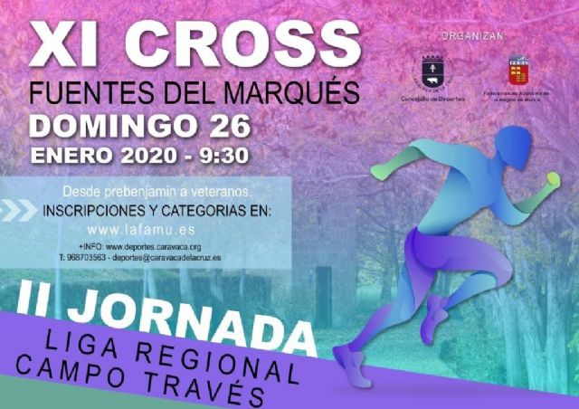 El XI ´Cross Fuentes del Marqués´ se celebra el domingo 26 de enero, con más de medio millar de corredores de numerosos clubes de la Región - 2, Foto 2