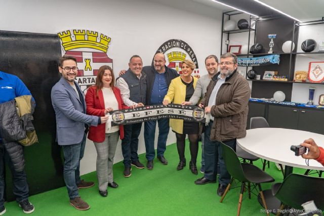 El Ayuntamiento y las peñas del FC Cartagena comienzan a trabajar en el congreso nacional de Aficiones Unidas 2022 - 1, Foto 1