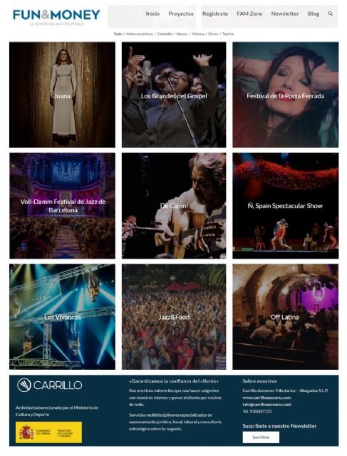 Carrillo Asesores puso en marcha un portal para el fomento del mecenazgo - 1, Foto 1