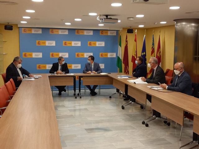 El presidente de la CHS ha mantenido un reunión de trabajo con el alcalde de Murcia - 1, Foto 1