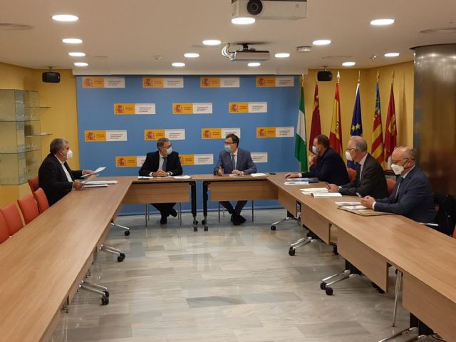 El presidente de la CHS ha mantenido un reunión de trabajo con el alcalde de Murcia - 2, Foto 2