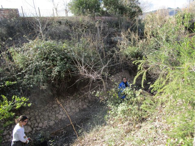 Alumnos y alumnas del PMEF 'Jardines de Bullas' realizan tareas de mantenimiento en el Complejo de La Rafa - 3, Foto 3