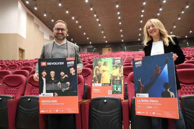 Peter, el musical; Revolver; y el Ballet Nacional con su espectáculo ´La Bella Otero´ pasarán por el Auditorio ´Margarita Lozano´ los próximos meses - 1, Foto 1