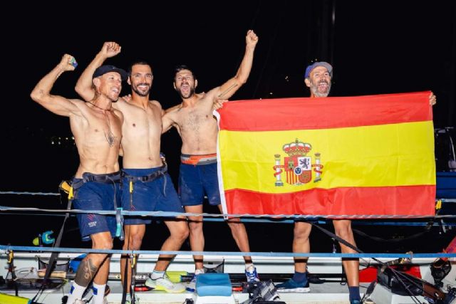 El remero lorquino Juan Bautista Romero gana con Ocean Cats la travesía transoceánica en barco de remos entre Canarias y el Caribe - 2, Foto 2