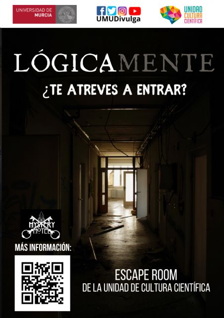 ´Lógicamente´, vuelve el escape room científico de la UMU en Mystery Motel Murcia - 1, Foto 1