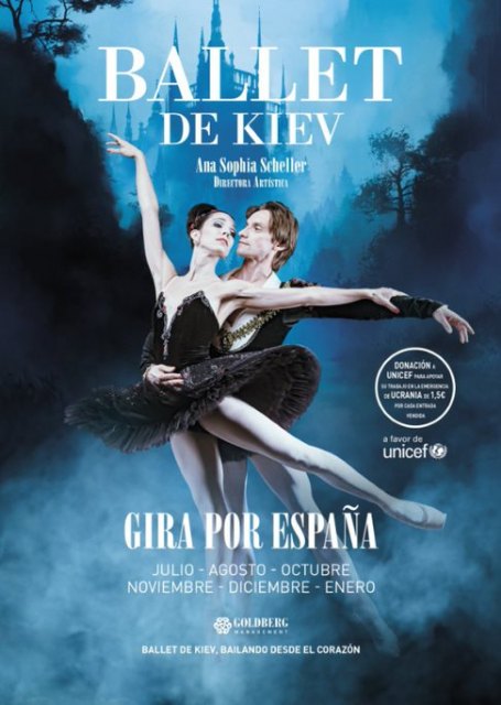 El Ballet de Kiev llega a Lorca el 19 de enero para apoyar a los niños y familias de Ucrania a través de UNICEF - 1, Foto 1