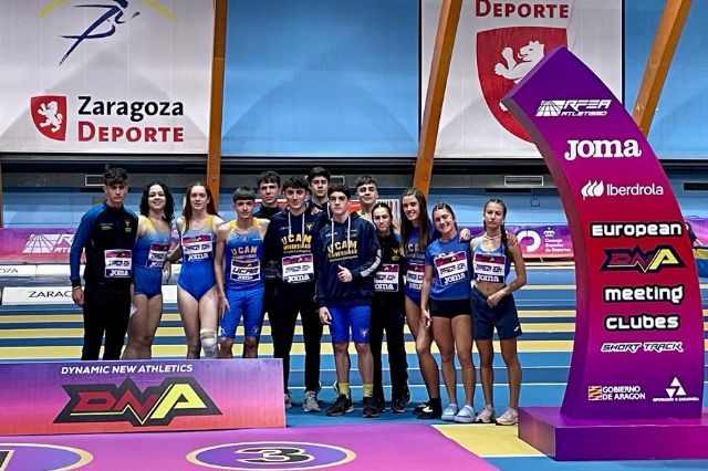 UCAM Atletismo Cartagena terceros de España en la European DNA Meeting Clubes Promoción Mixto - 1, Foto 1