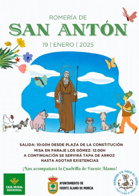 Fuente Álamo celebra su tradicional Romería de San Antón el próximo 19 de enero - 3, Foto 3
